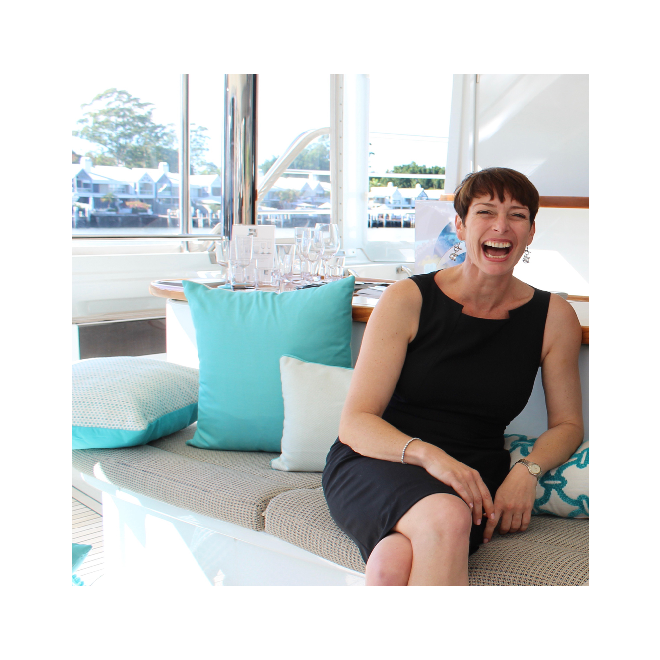 Sarah Egan, founder of Boat Style, Australia. How to decorate and furnish your new boat since 2010.