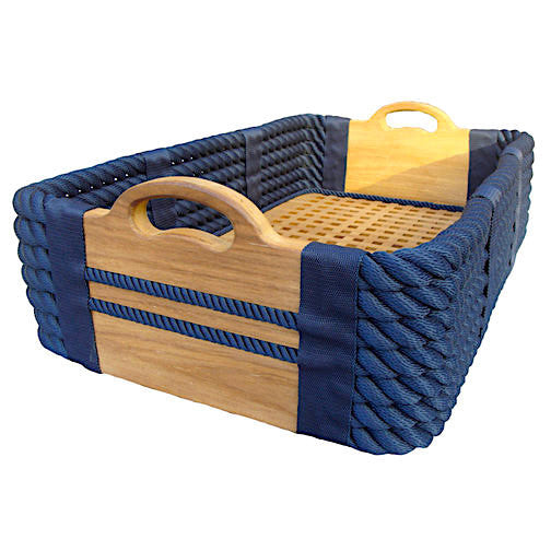 Yacht, boat and outdoor valet trays and braided baskets from the world's best suppliers shipped worldwide.