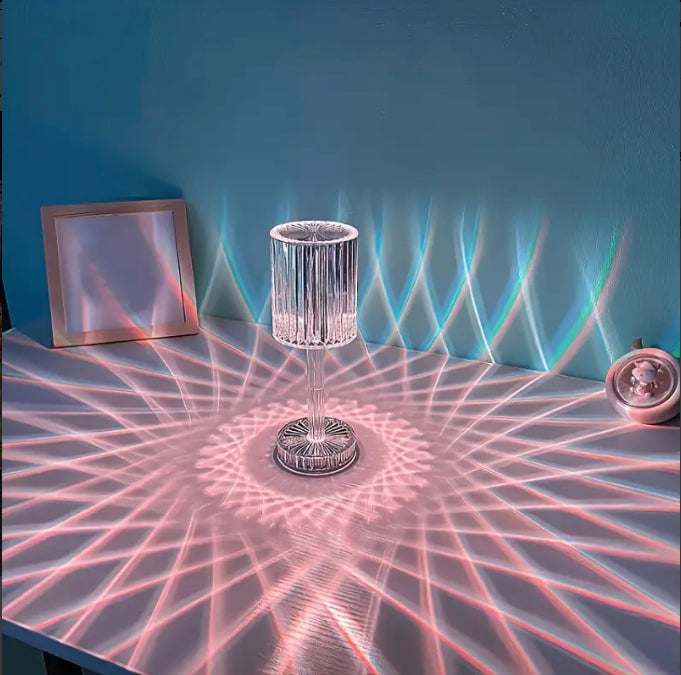 Portable LED Cordless Diamond Table Lamp