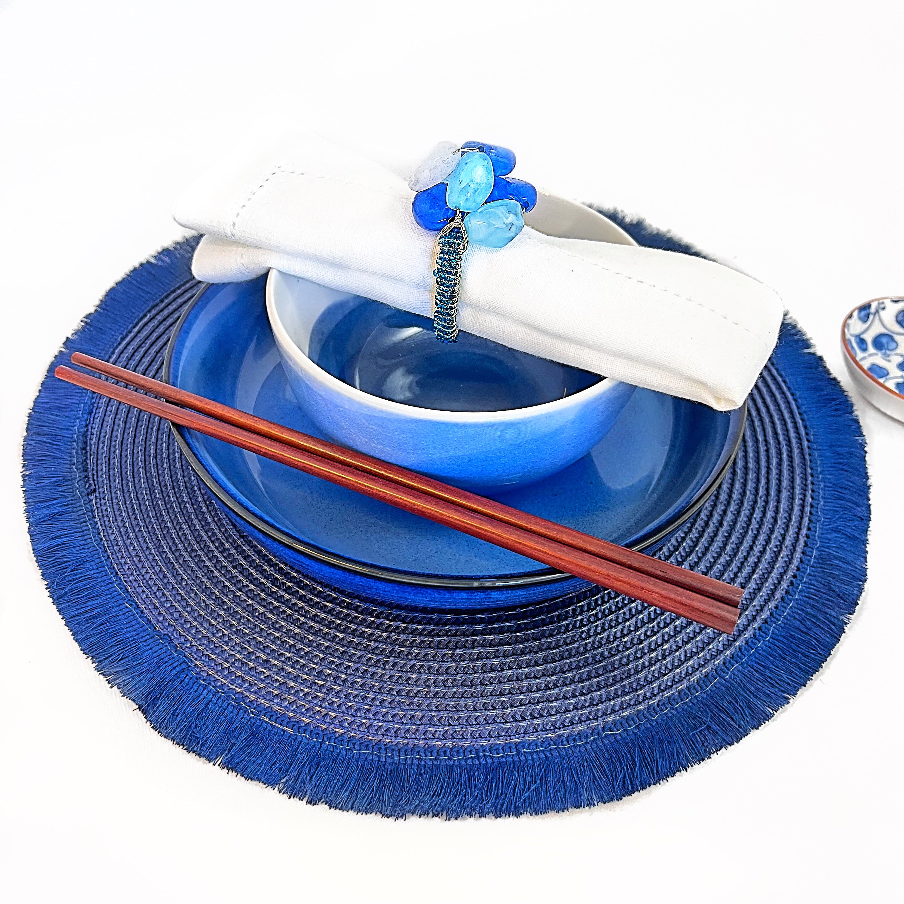 Portofino Table Accessories Collection Napkin Rings, Napkins & Placemats