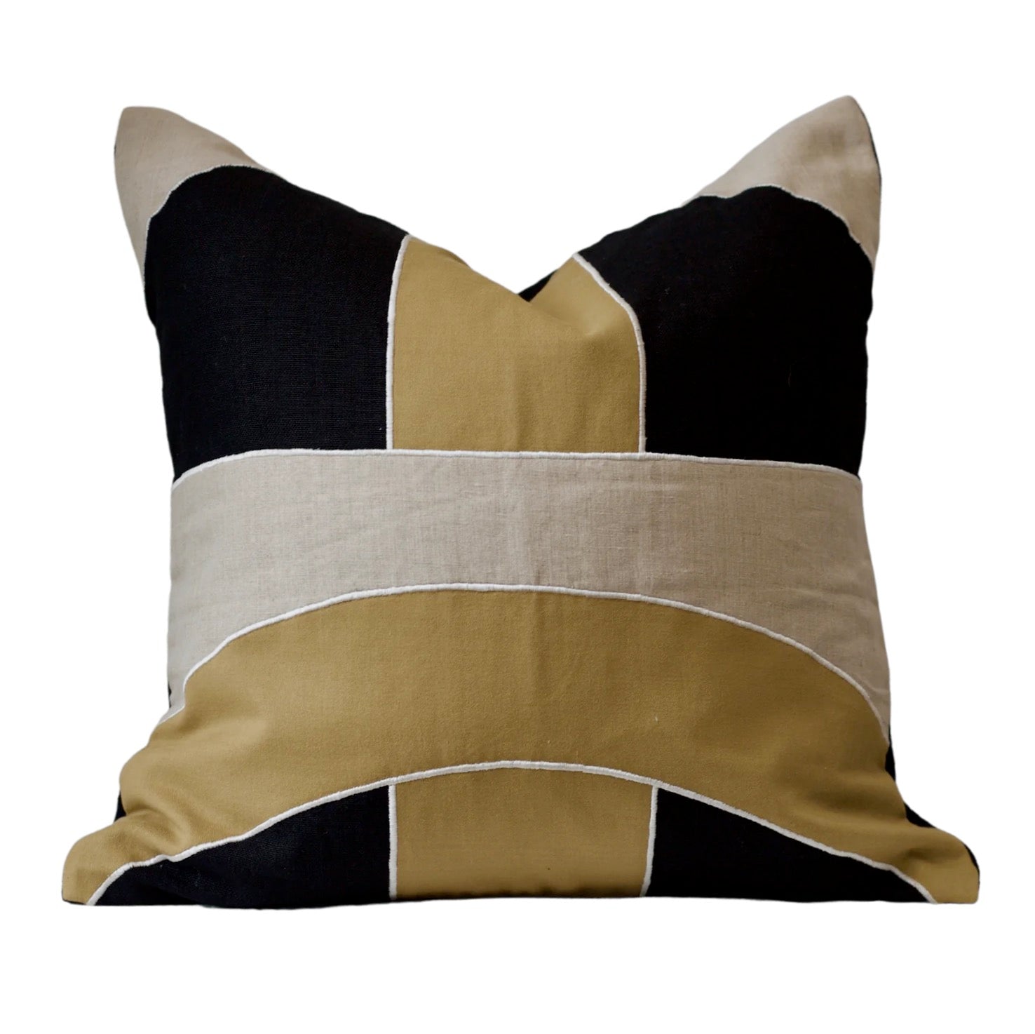 Bandhini Black Inter Gem Cushion Bundle