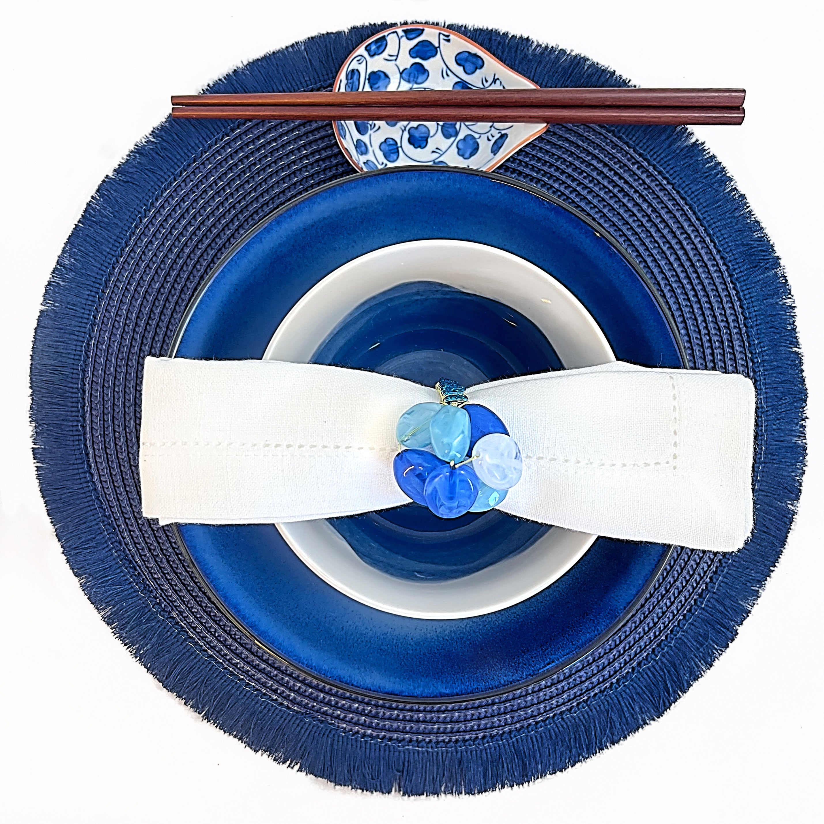 Portofino Table Accessories Collection Napkin Rings, Napkins & Placemats