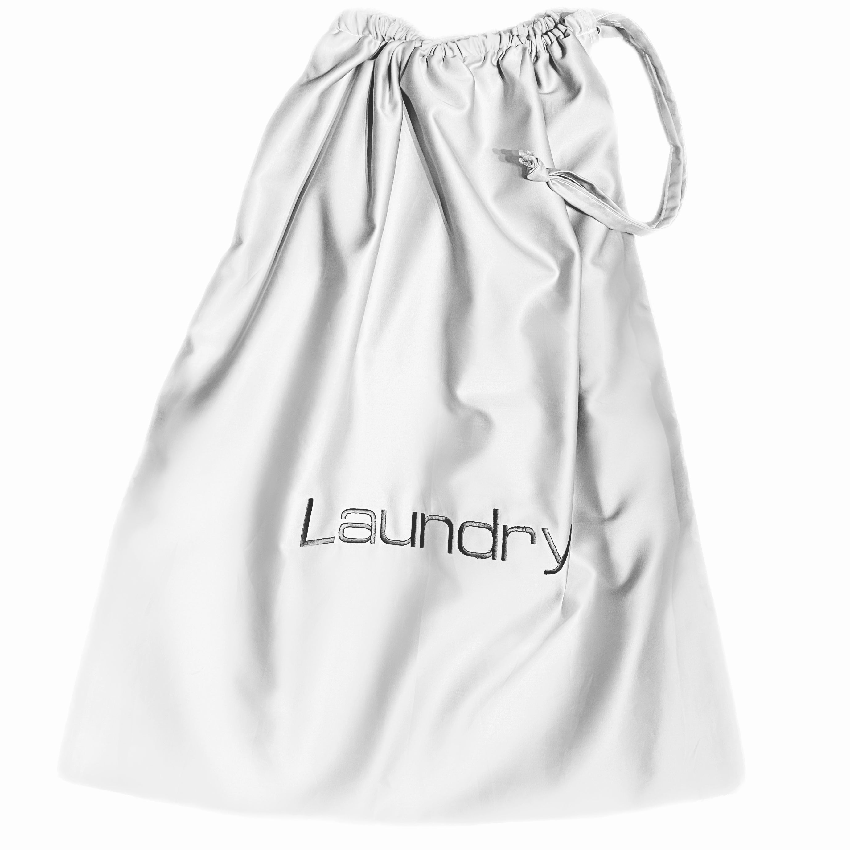 Embroidered Laundry Bags In Cotton Sateen