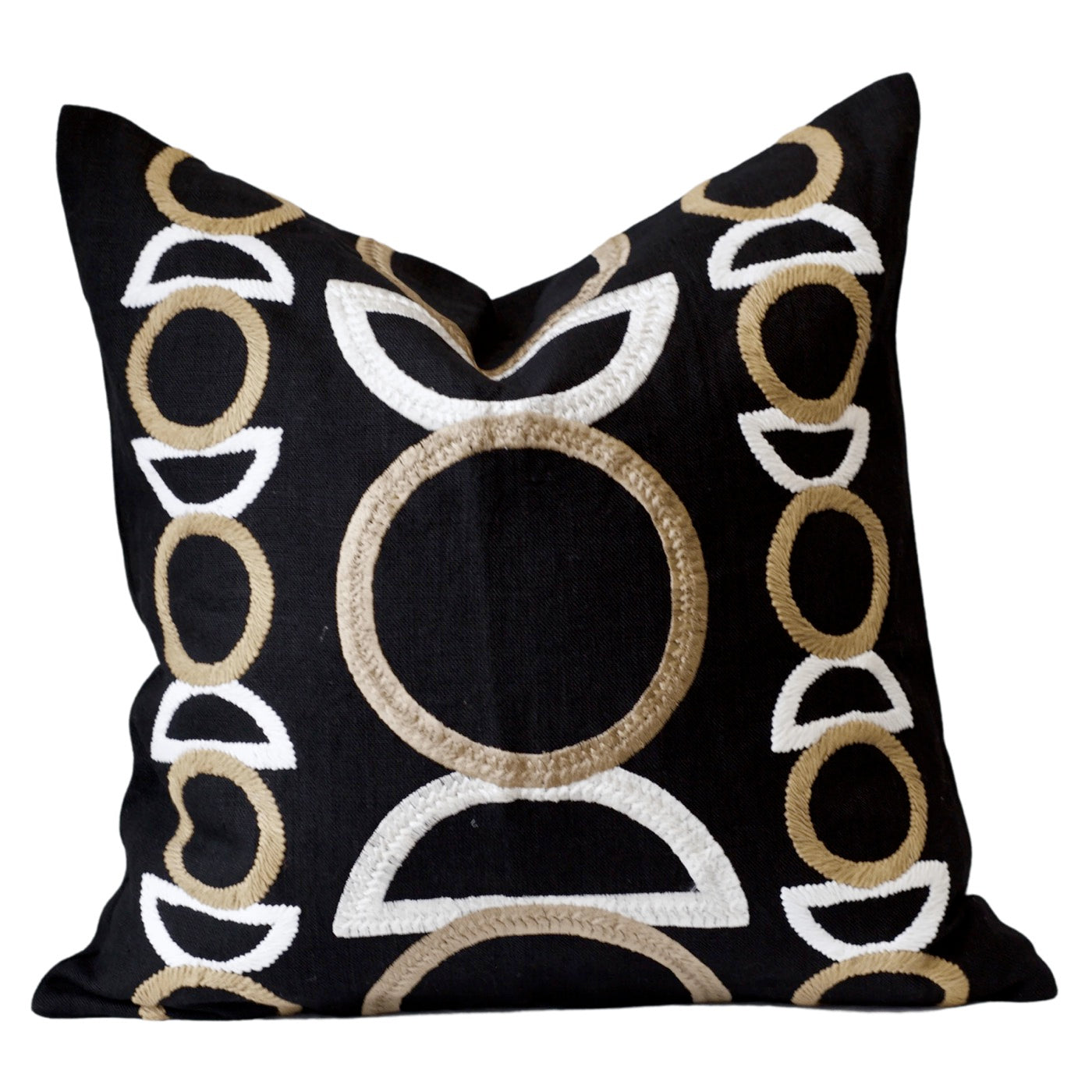 Bandhini Black Inter Gem Cushion Bundle