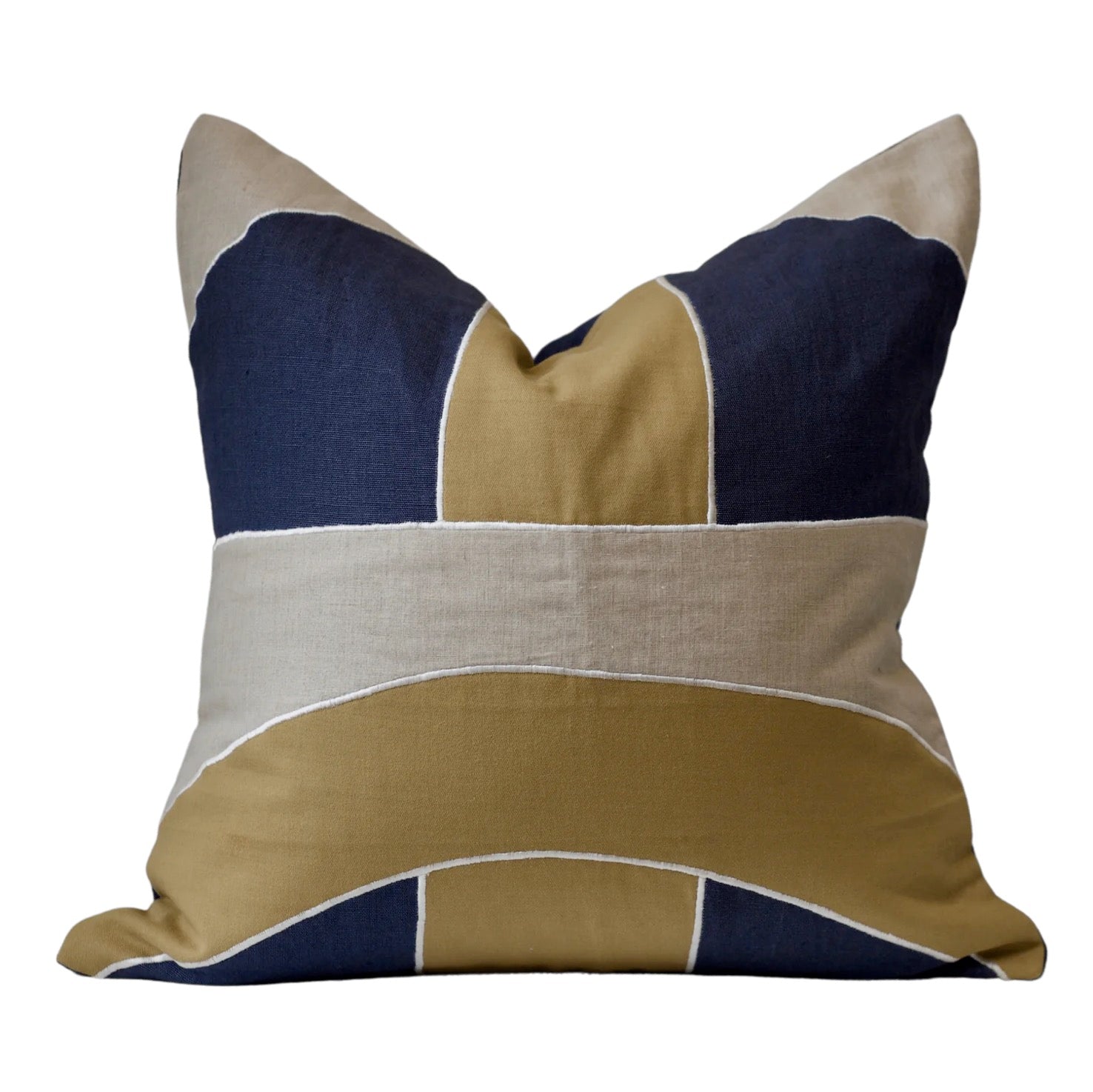 Bandhini Navy Inter Gem Cushion Bundle