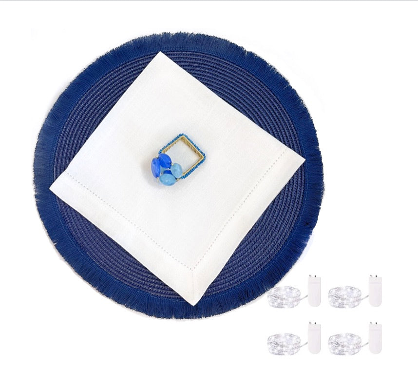 Portofino Table Accessories Collection Napkin Rings, Napkins & Placemats