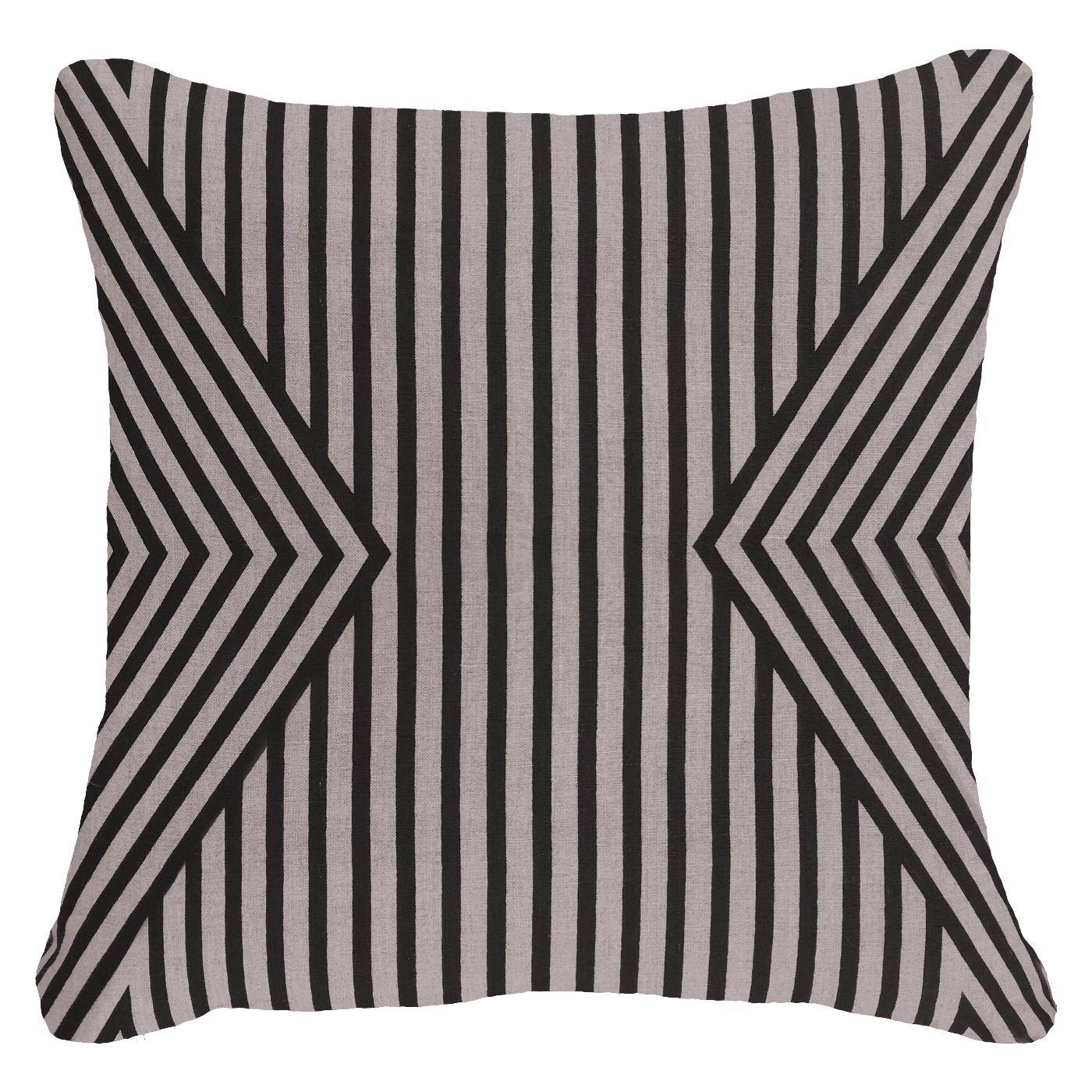 Bandhini Outdoor Black Parasol Lounge Cushion