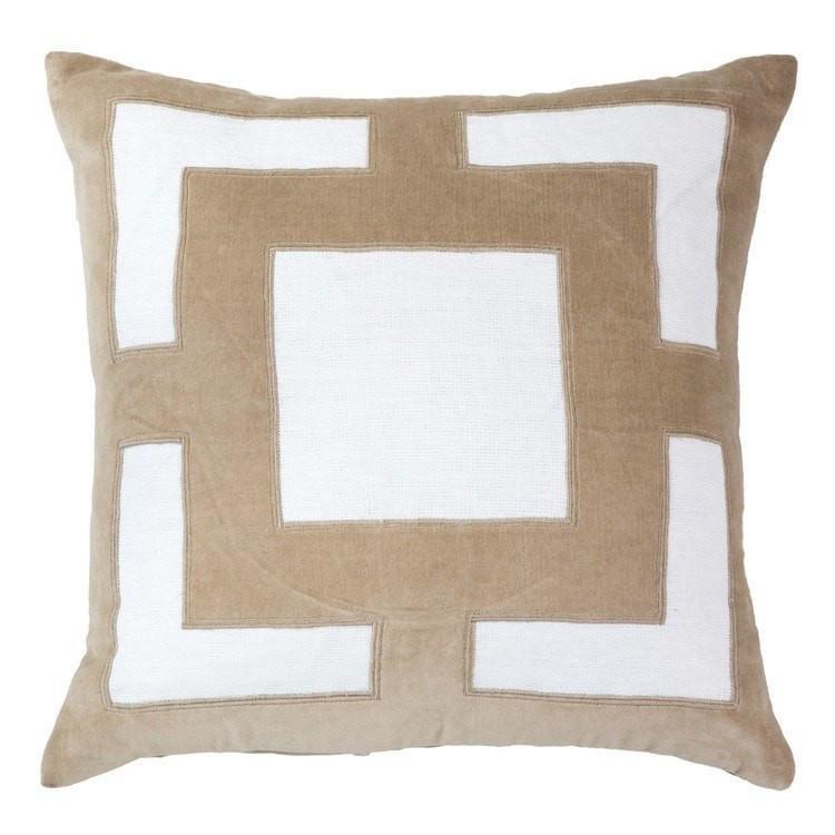 Bandhini Natural Panel Lounge Cushion