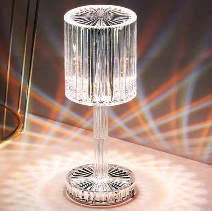 Portable LED Cordless Diamond Table Lamp