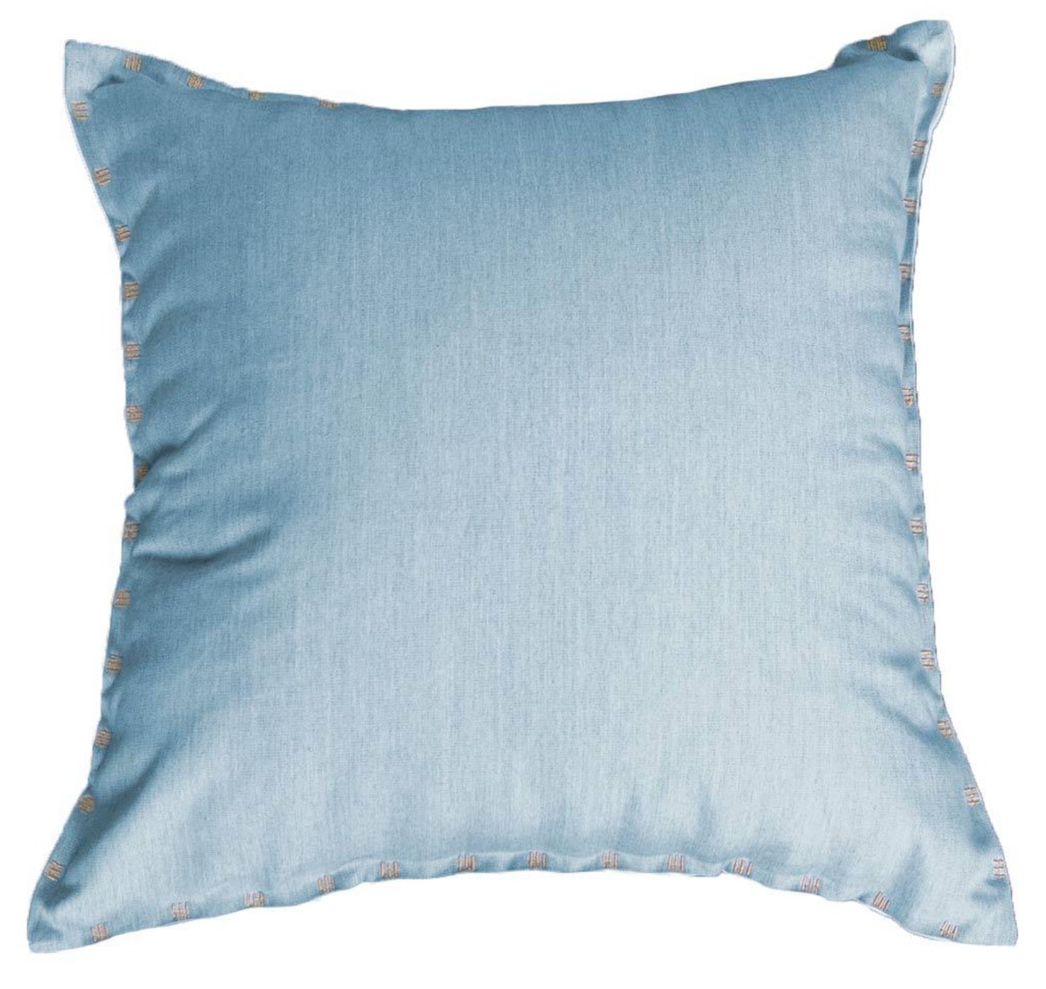 Bandhini Outdoor Cloud Blue & White Reverse Lounge Cushion