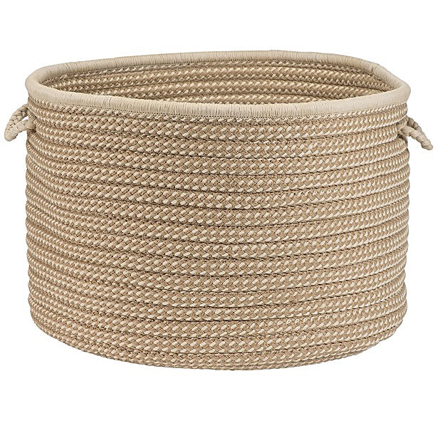Boat House Braided Rope Basket Natural Large