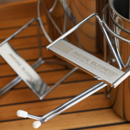 Marine Business Stainless Steel Hanging Champagne Bucket