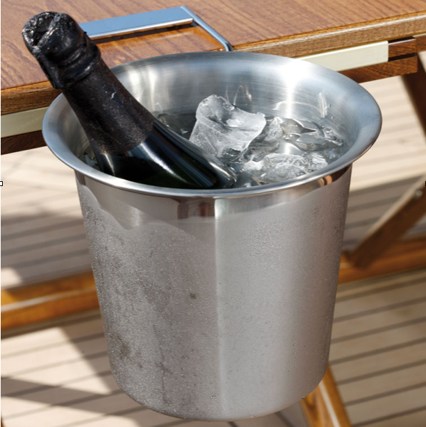 Marine Business Stainless Steel Hanging Champagne Bucket