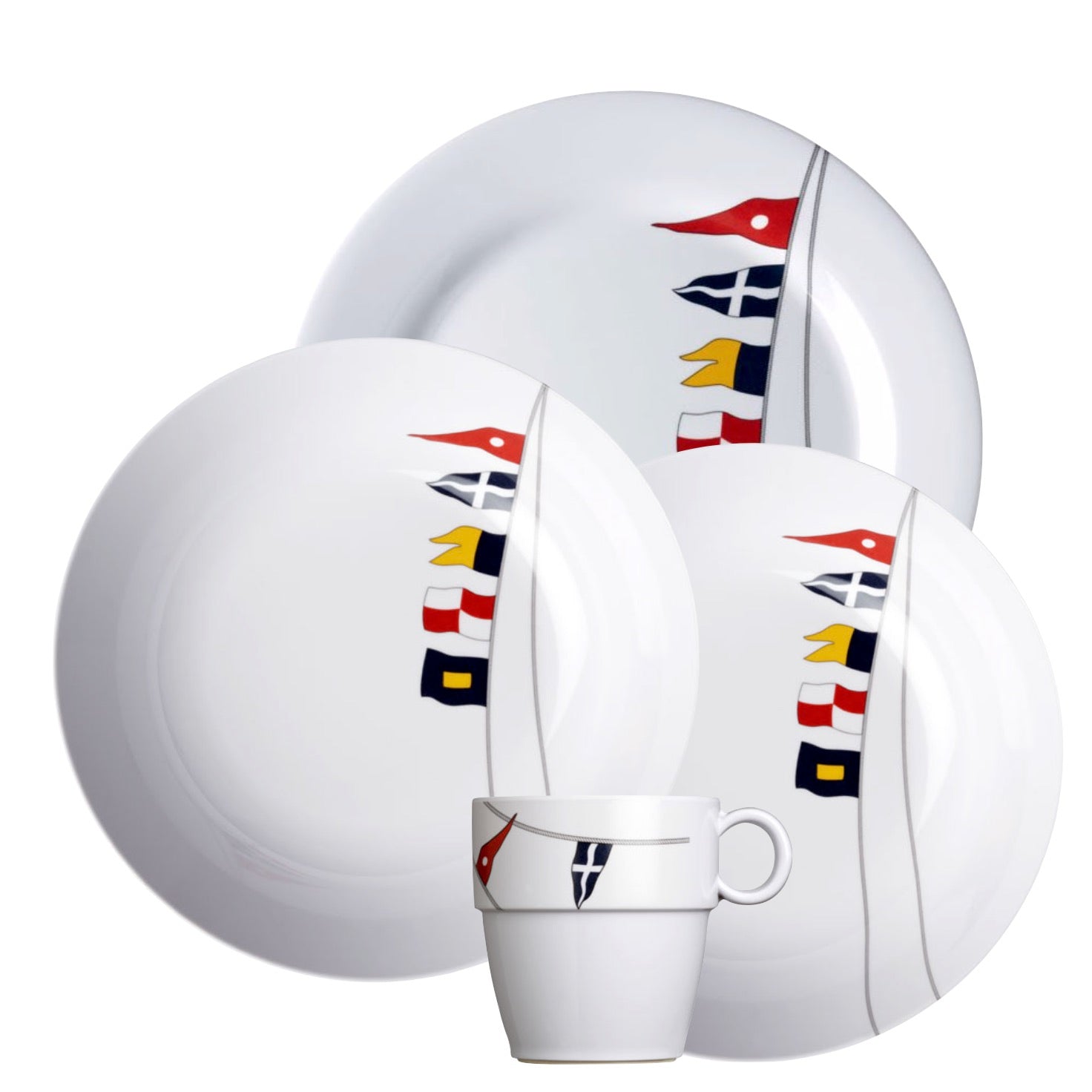 Marine Business Regata Melamine Dinnerware Set