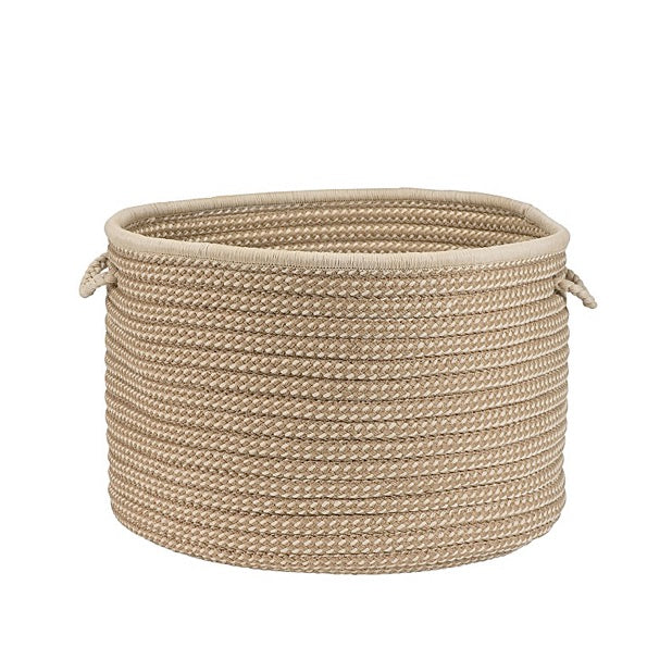 Boat House Braided Rope Basket Natural Medium