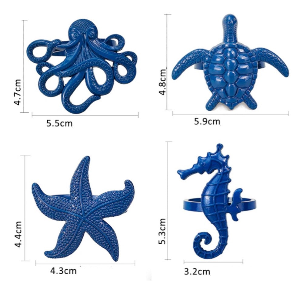 Costa Smeralda Table Accessories Collection Napkin Rings, Napkins & Placemats