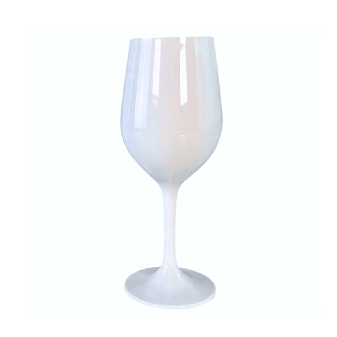 D-Still White Polycarbonate Wine Glass Set