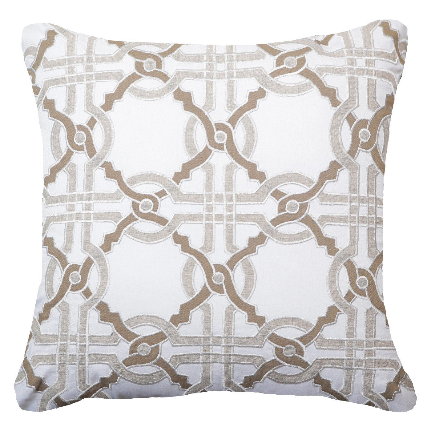 Bandhini Natural Intertwined Lounge Cushion