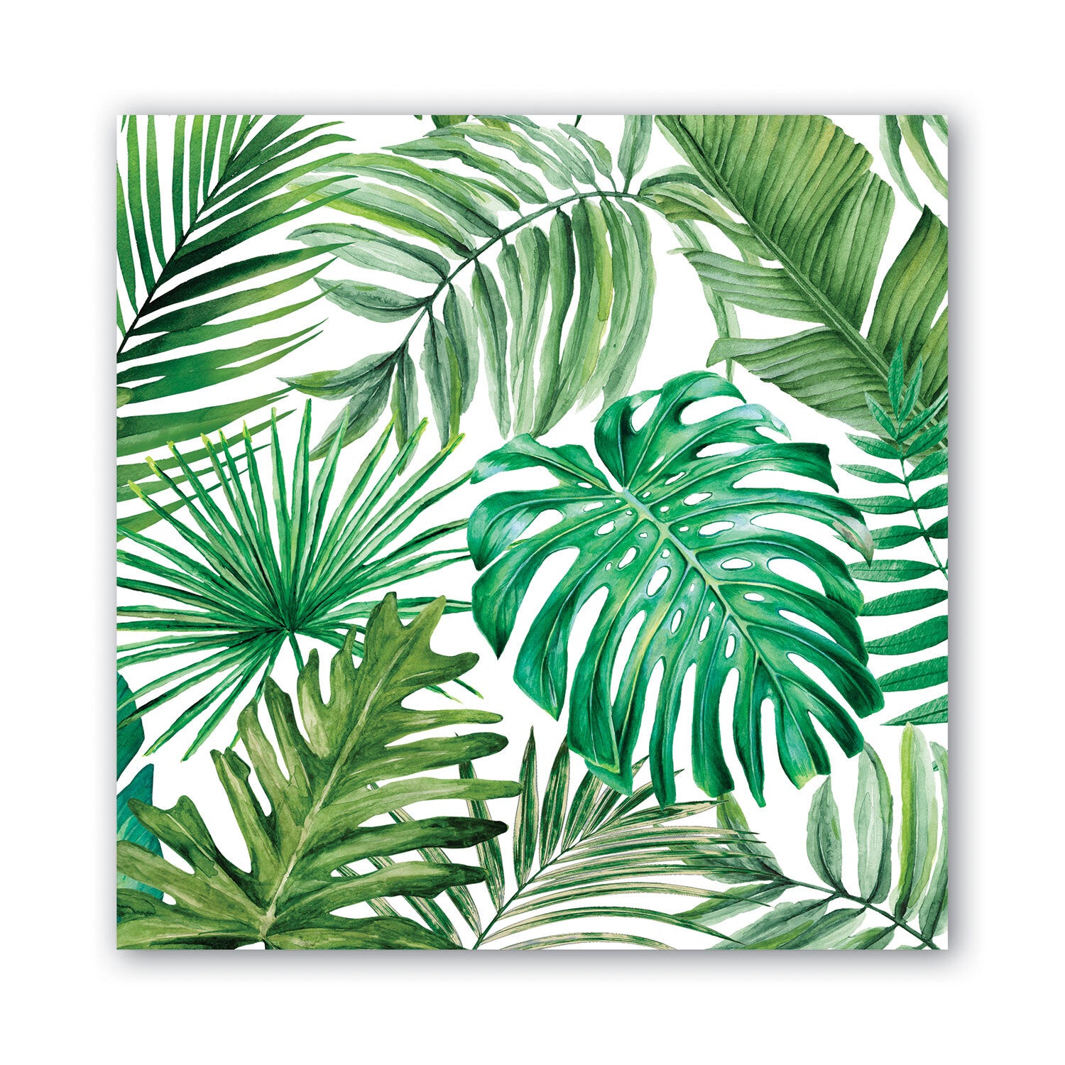 Michel Design Works Melamine Palm Accent Tray