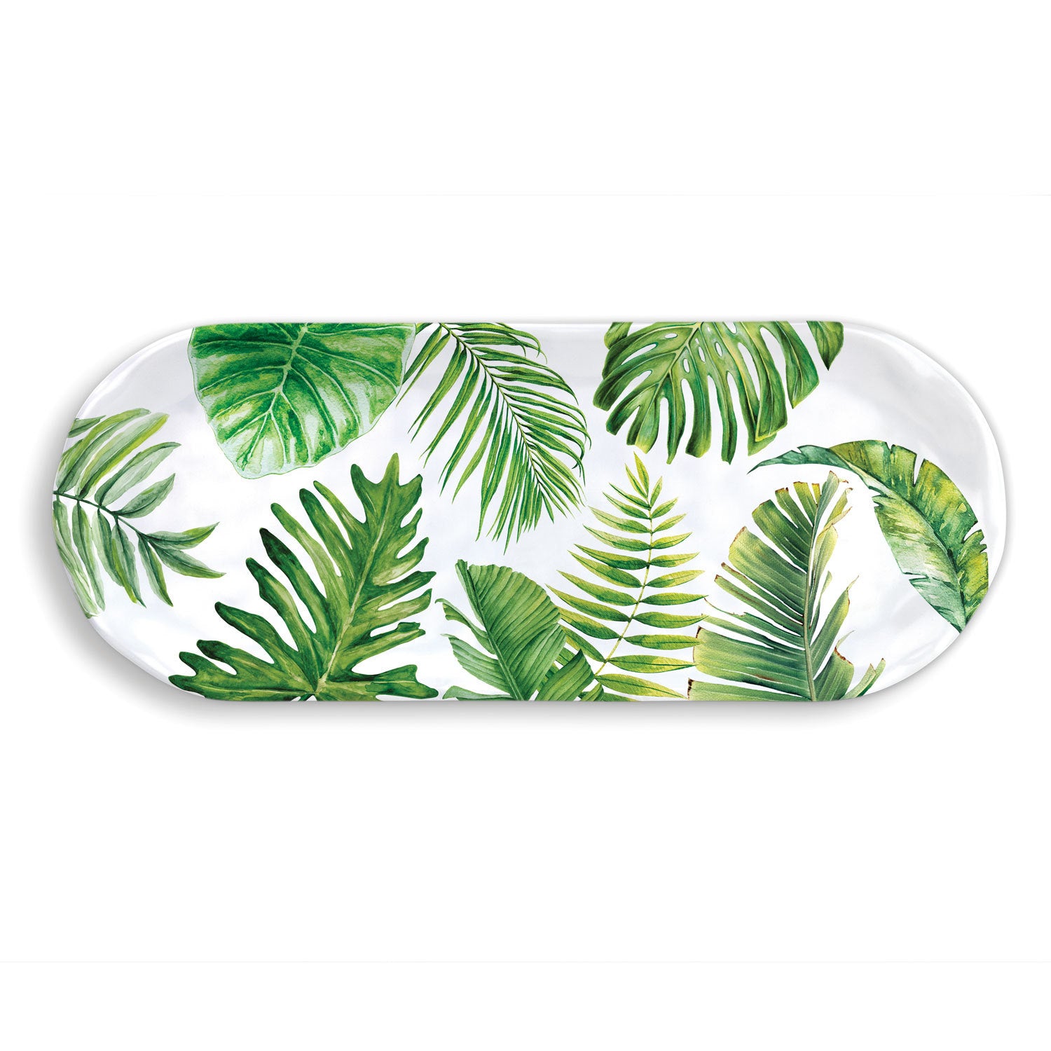 Michel Design Works Melamine Palm Accent Tray