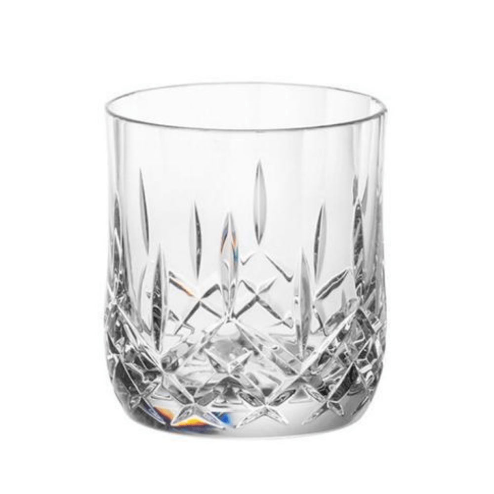 D-Still Polycarbonate Cut Crystal Rocks Glasses Set