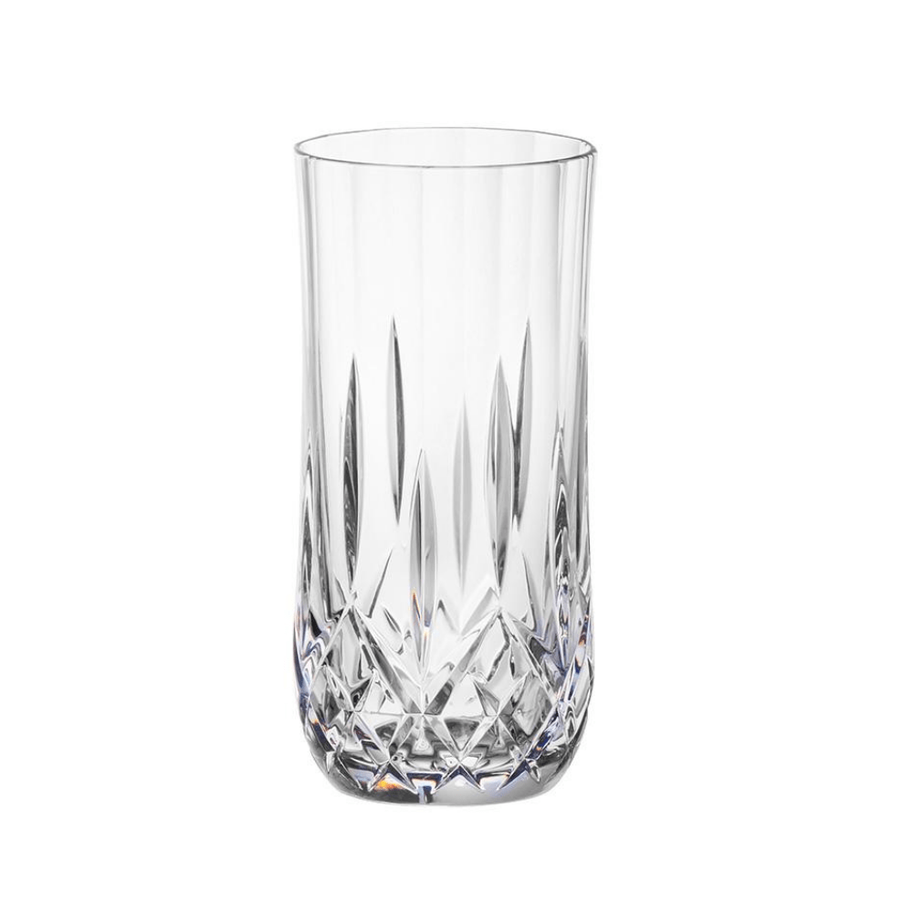 D-Still Polycarbonate Cut Crystal Highball Glasses Set