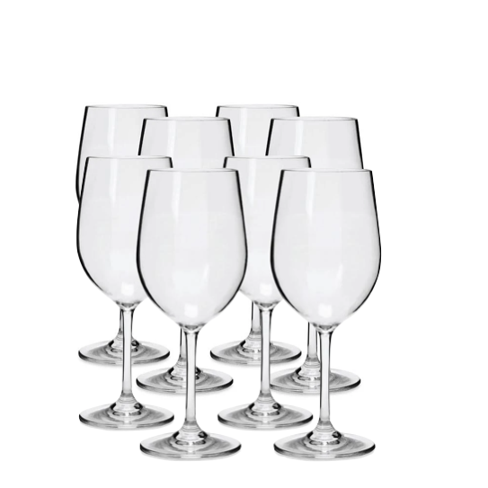 Everclear Tritan Unbreakable White Wine Glasses Set