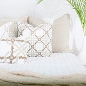 Bandhini Natural Intertwined Lounge Cushion